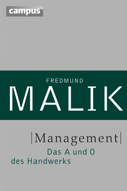 Management, Fredmund Malik - Gebonden - 9783593397672