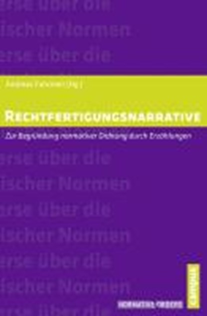 Rechtfertigungsnarrative, FAHRMEIR,  Andreas - Paperback - 9783593398648
