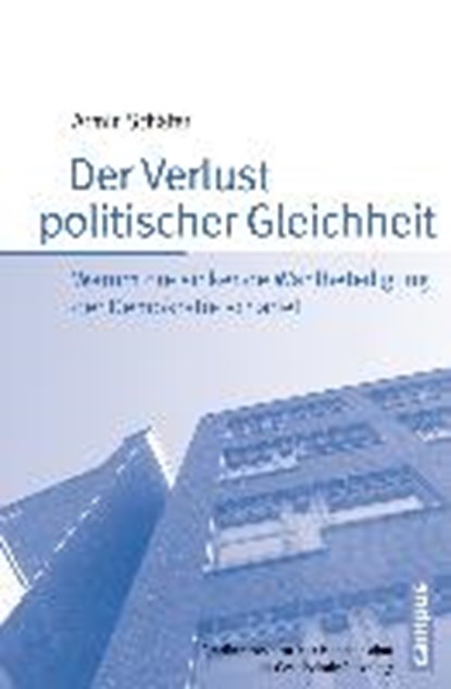 Der Verlust politischer Gleichheit, SCHÄFER,  Armin - Paperback - 9783593501987