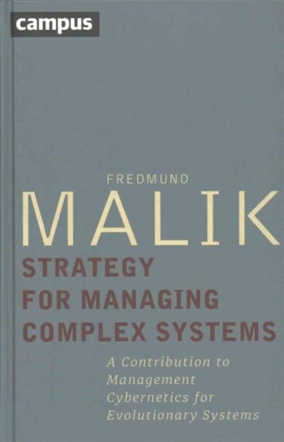 Strategy for Managing Complex Systems, Fredmund Malik - Gebonden - 9783593505398