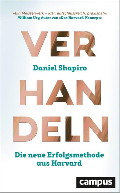 Verhandeln, Daniel Shapiro - Gebonden - 9783593509327