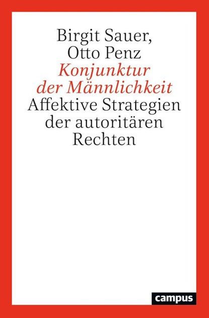 Konjunktur der Männlichkeit, Birgit Sauer ; Otto Penz - Paperback - 9783593516042