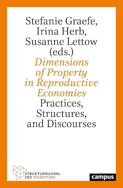 Dimensions of Property in Reproductive Economies, Irina Herb ; Stefanie Graefe ; Susanne Lettow - Paperback - 9783593519265