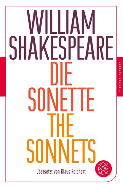 Die Sonette - The Sonnets, William Shakespeare - Paperback - 9783596906291