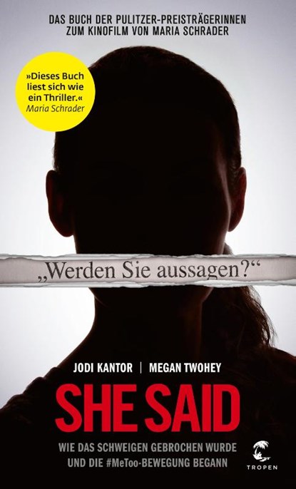 She Said, Jodi Kantor ; Megan Twohey - Paperback - 9783608501926