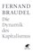 Die Dynamik des Kapitalismus, Fernand Braudel - Paperback - 9783608946512