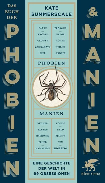 Das Buch der Phobien und Manien, Kate Summerscale - Gebonden - 9783608987539