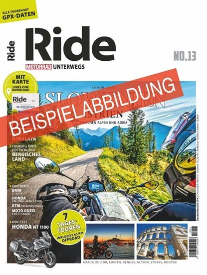 RIDE - Motorrad unterwegs, No. 17, niet bekend - Paperback - 9783613321137