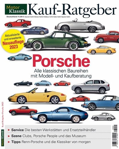 Motor Klassik Kauf-Ratgeber - Porsche, niet bekend - Paperback - 9783613321304