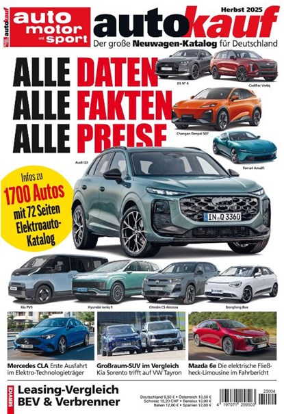 autokauf 04/2025 Herbst, niet bekend - Paperback - 9783613322233