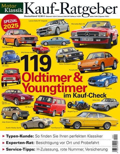Motor Klassik Spezial 01/2025, niet bekend - Paperback - 9783613322318