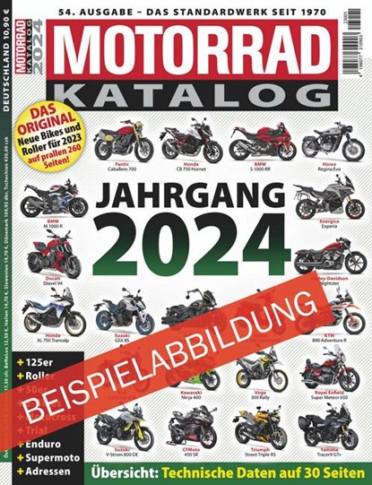 MOTORRAD Katalog 2026, niet bekend - Paperback - 9783613322363