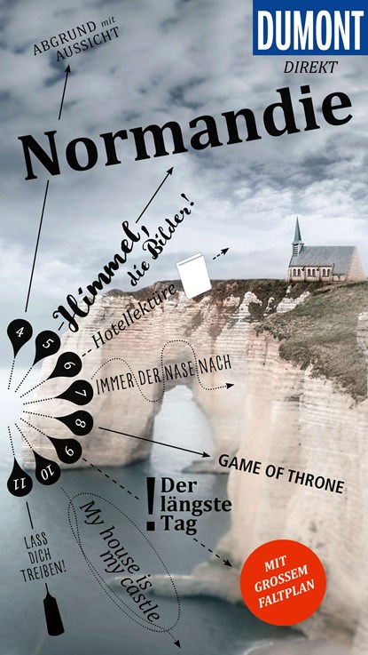DuMont direkt Reiseführer Normandie, Klaus Simon - Paperback - 9783616000114