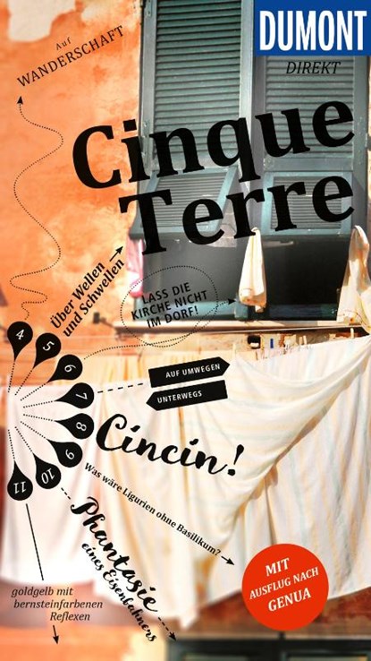 DUMONT direkt Reiseführer Cinque Terre, Hannah Hauer - Paperback - 9783616000121