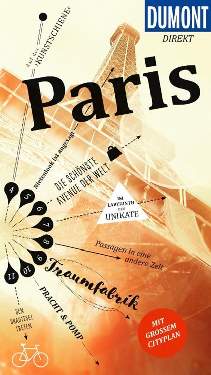DUMONT direkt Reiseführer Paris, Gabriele Kalmbach - Paperback - 9783616000183