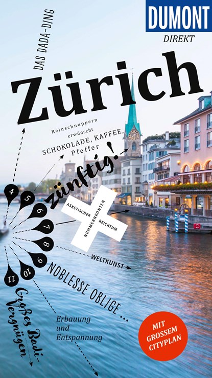 DuMont direkt Reiseführer Zürich, Gabriele Schwieder ;  Patrick Krause - Paperback - 9783616000329