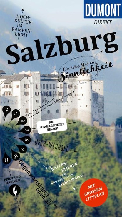 DUMONT direkt Reiseführer Salzburg, Walter M. Weiss - Paperback - 9783616000350