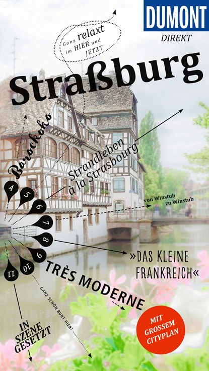 DuMont direkt Reiseführer Straßburg, Gabriele Kalmbach - Paperback - 9783616000541