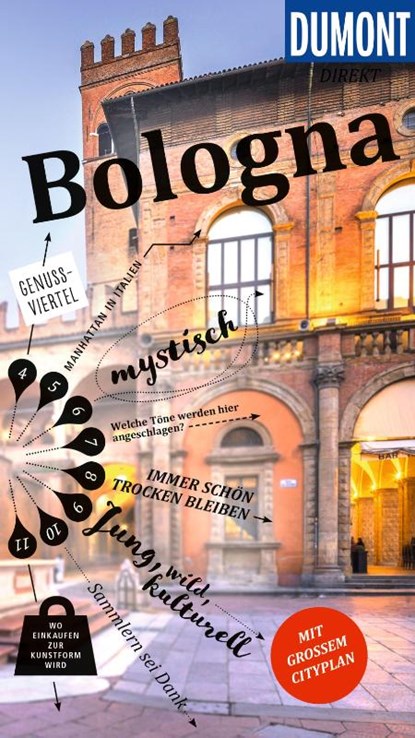 DUMONT direkt Reiseführer Bologna, Sibylle Lauth - Paperback - 9783616000879