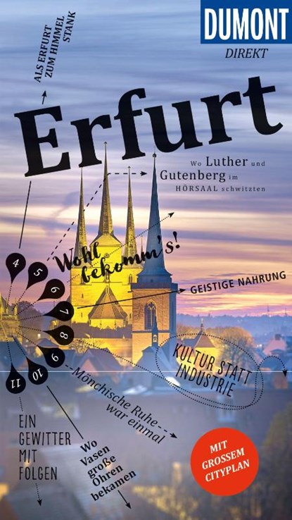 DUMONT direkt Reiseführer Erfurt, Ulrich Seidel - Paperback - 9783616000916