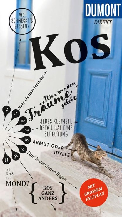 DUMONT direkt Reiseführer Kos, Klaus Bötig - Paperback - 9783616000930