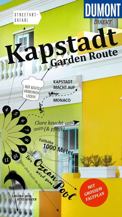 DUMONT direkt Reiseführer Kapstadt, Garden Route, Dieter Losskarn - Paperback - 9783616001340