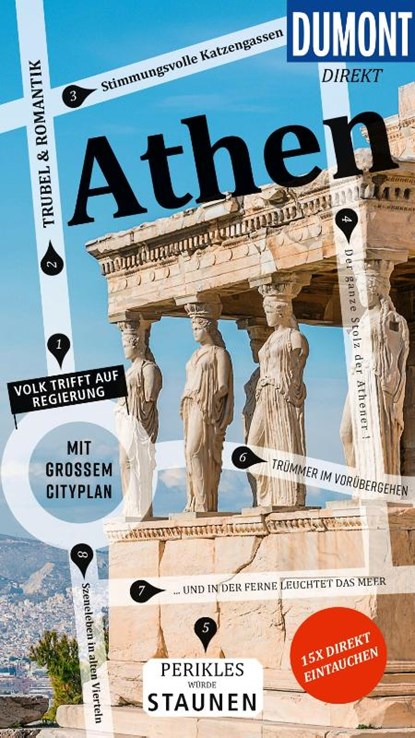 DUMONT direkt Reiseführer Athen, Klaus Bötig ; Elisabeth Heinze - Paperback - 9783616001487