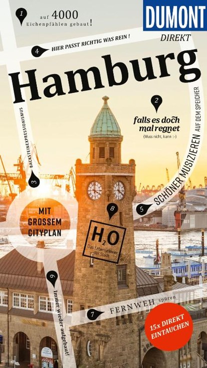 DUMONT direkt Reiseführer Hamburg, Ralf Groschwitz - Paperback - 9783616001517