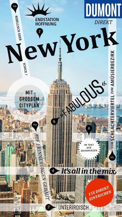 DUMONT direkt Reiseführer New York, Sebastian Moll - Paperback - 9783616001593