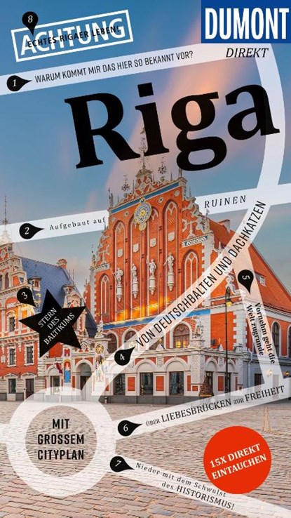 DUMONT direkt Reiseführer Riga, Mirko Kaupat - Paperback - 9783616001647