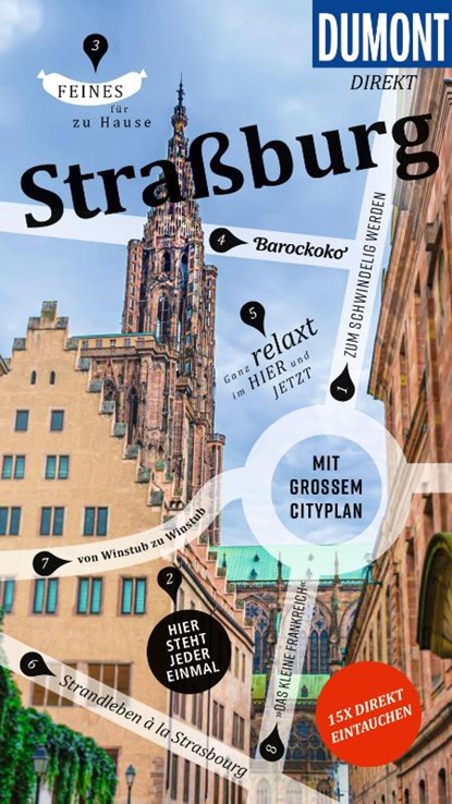 DUMONT direkt Reiseführer Straßburg, Gabriele Kalmbach - Paperback - 9783616001685