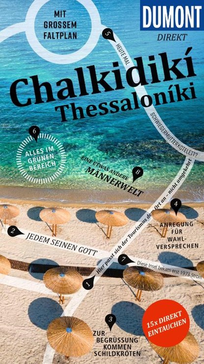 DUMONT direkt Reiseführer Chalkidiki, Klaus Bötig ; Elisabeth Heinze - Paperback - 9783616001807
