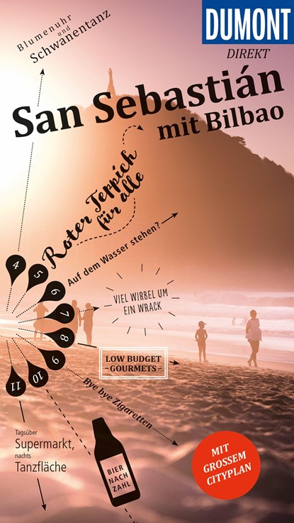 DuMont direkt Reiseführer San Sebastián mit Bilbao, Julia Reichert - Paperback - 9783616010052