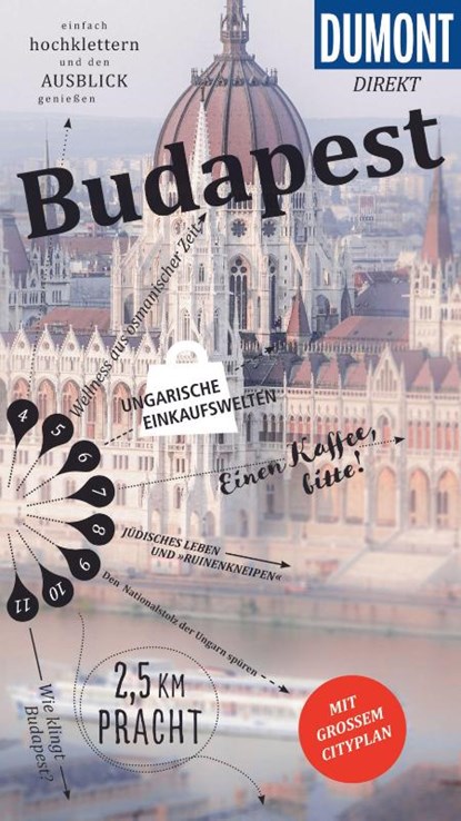 DuMont direkt Reiseführer Budapest, Matthias Eickhoff - Paperback - 9783616010144