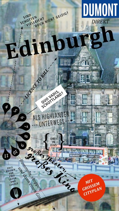 DuMont direkt Reiseführer Edinburgh, Matthias Eickhoff - Paperback - 9783616010816