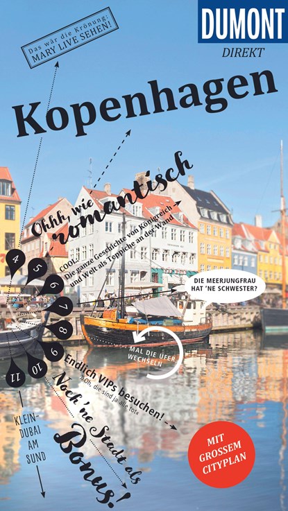 DuMont direkt Reiseführer Kopenhagen, Hans Klüche - Paperback - 9783616010991