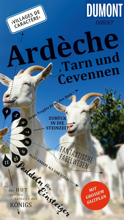 DuMont direkt Reiseführer Ardeche, Tarn und Cevennen, Gabriele Kalmbach - Paperback - 9783616011073