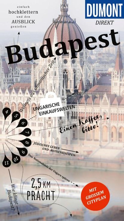 DUMONT direkt Reiseführer Budapest, Matthias Eickhoff - Paperback - 9783616011141
