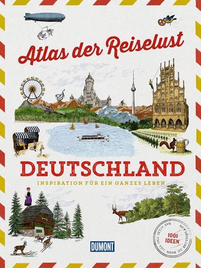 DuMont Bildband Atlas der Reiselust Deutschland, niet bekend - Gebonden - 9783616031569