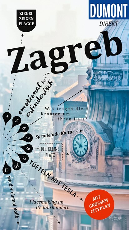 DuMont direkt Reiseführer Zagreb, Patricia Fridrich - Paperback - 9783616031859