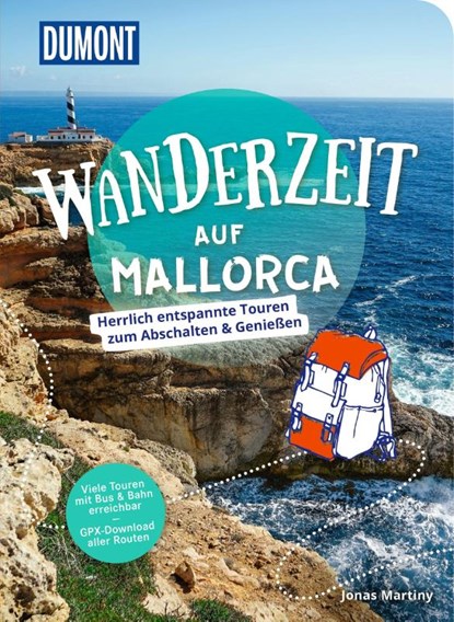 DUMONT Wanderzeit auf Mallorca, Jonas Martiny - Paperback - 9783616033112