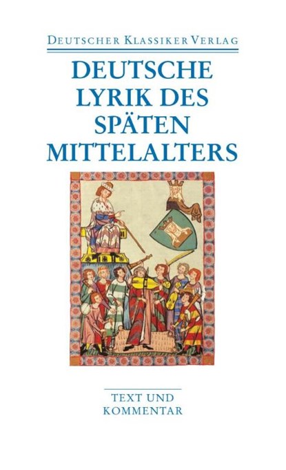 Deutsche Lyrik des späten Mittelalters, Burghart Wachinger - Paperback - 9783618680437