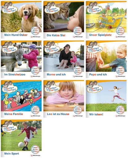 Paket Lesestart mit Eberhart, Lesestufe 1: Komplettbezug Heft 1-10, Stefanie Drecktrah - Paperback - 9783619044603