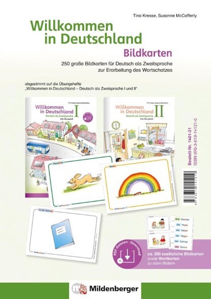 Willkommen in Deutschland - Bildkarten, Tina Kresse ; Susanne Mccafferty - Paperback - 9783619141210