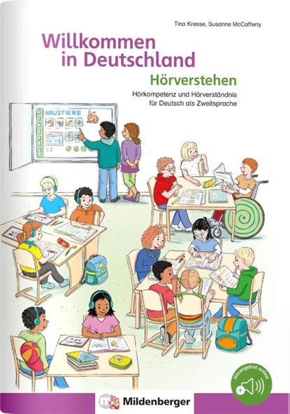 Willkommen in Deutschland - Hörverstehen, Tina Kresse ; Susanne Mccafferty - Gebonden - 9783619141456