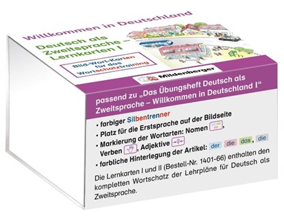 Willkommen in Deutschland - Deutsch als Zweitsprache - Lernkarten I, Tina Kresse ; Susanne McCafferty - Losbladig - 9783619141654