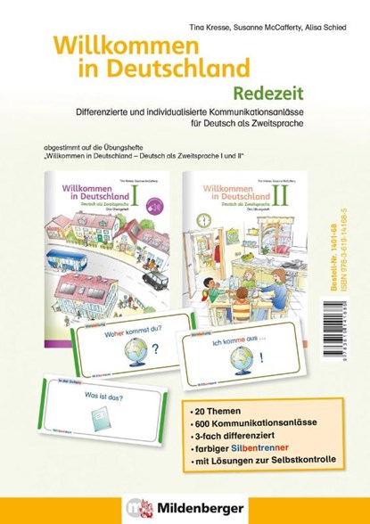 Willkommen in Deutschland - Redezeit, Tina Kresse ; Susanne McCafferty ; Alisa Schied - Losbladig - 9783619141685