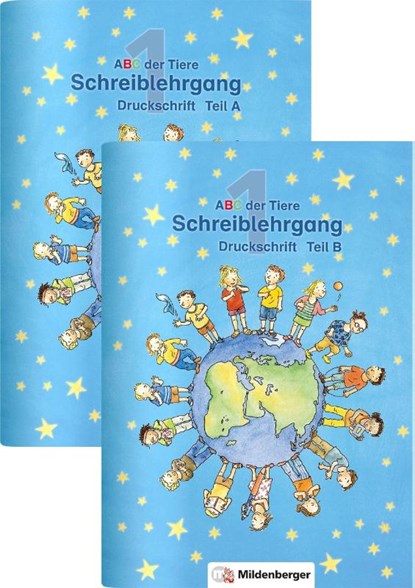 ABC der Tiere 1 · Schreiblehrgang Druckschrift Teil A und B - zu Lesen in Silben (Silbenfibel®) · Ausgabe Bayern, Klaus Kuhn - Paperback - 9783619142323