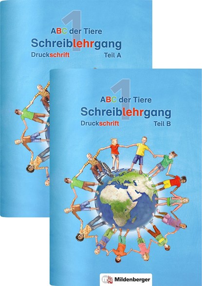 ABC der Tiere 1 - Schreiblehrgang Druckschrift, Teil A und B. Neubearbeitung, Klaus Kuhn - Paperback - 9783619145812