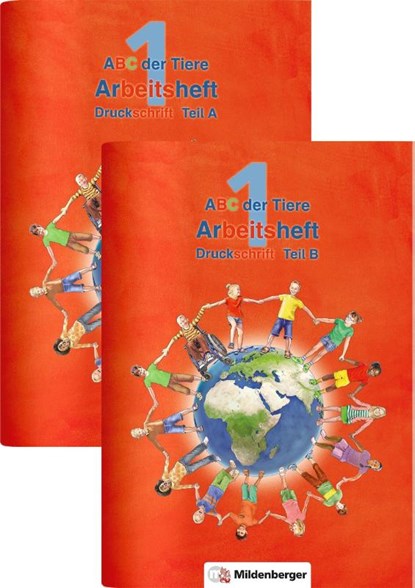 ABC der Tiere 1 - Arbeitsheft Druckschrift, Teil A und B. Neubearbeitung, Klaus Kuhn - Gebonden - 9783619145911